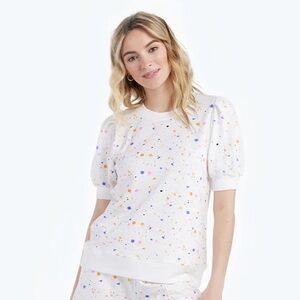 Summersalt White Textured Top